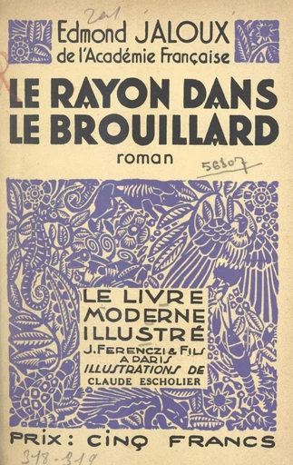 Le rayon dans le brouillard - Edmond Jaloux - FeniXX réédition numérique