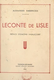 Leconte de Lisle