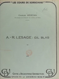 A.-R. Lesage : Gil Blas (2)