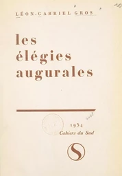 Les élégies augurales