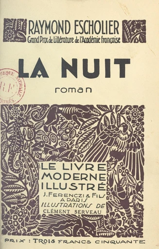 La nuit - Raymond Escholier - FeniXX réédition numérique