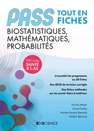 PASS Biostatistiques, Mathématiques, Probabilités