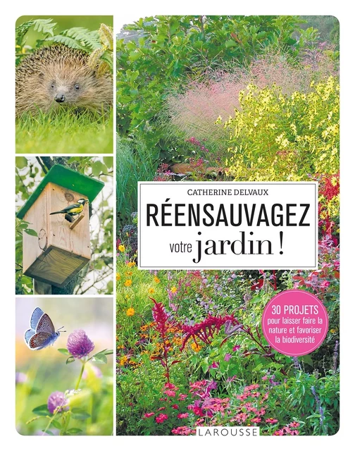 Réensauvagez votre jardin ! - Catherine Delvaux - Larousse