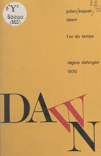 Dawn - Julien Saguet - FeniXX réédition numérique