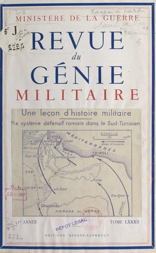 Une leçon d'histoire militaire : le système défensif romain dans le Sud-Tunisien - François Reyniers - FeniXX réédition numérique