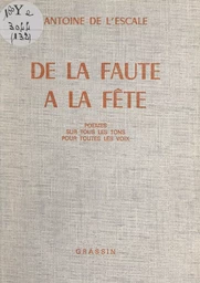 De la faute à la fête