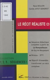 Le récit réaliste (2)