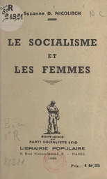 Le socialisme et les femmes