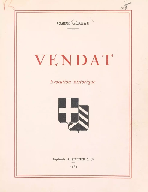 Vendat - Joseph Géreau - FeniXX réédition numérique