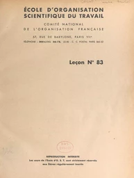 L'étude du marché