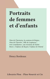 Portraits de femmes et d'enfants