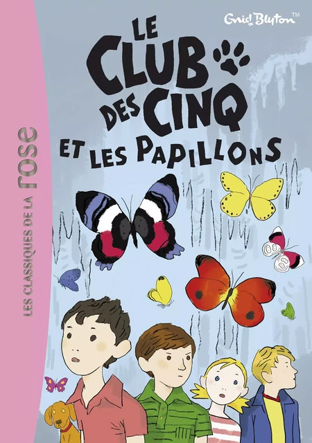 Le Club des Cinq 17 - Le Club des Cinq et les papillons - Enid Blyton - Hachette Jeunesse