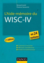 L'Aide-mémoire du Wisc-IV - 2e éd.