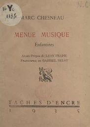 Menue musique