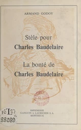 Stèle pour Charles Baudelaire