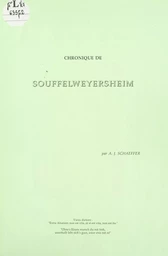 Chronique de Souffelweyersheim