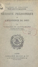 Nécessité philosophique de l'existence de Dieu