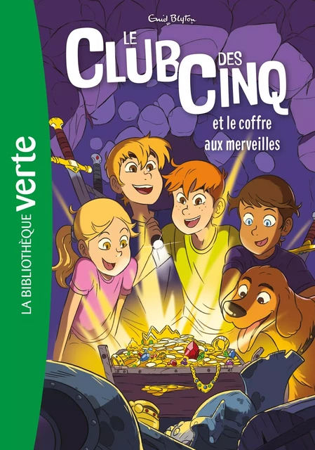 Le Club des Cinq NED 18 - Le Club des Cinq et le coffre aux merveilles - Enid Blyton - Hachette Jeunesse