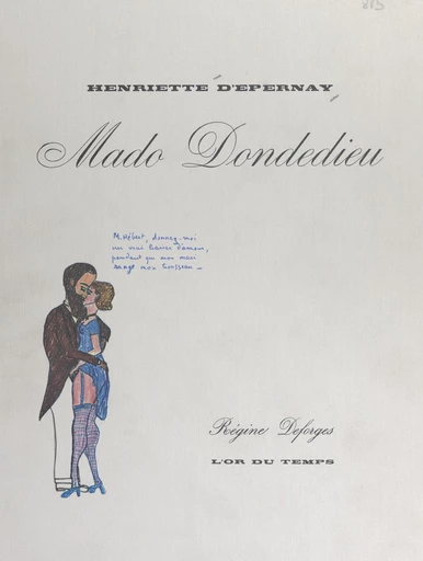 Mado Dondedieu - Henriette d'Épernay - FeniXX réédition numérique