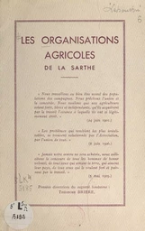 Les organisations agricoles de la Sarthe