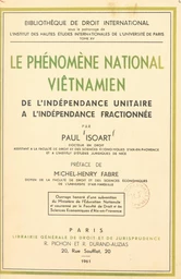 Le phénomène national viêtnamien