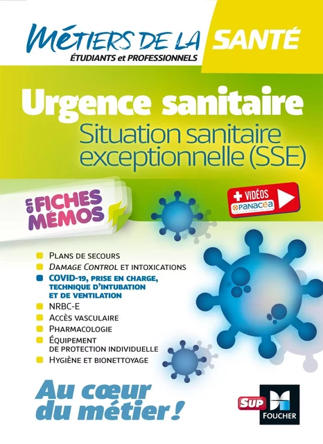 Métiers de la santé - Urgence sanitaire, situation sanitaire exceptionnelle (SSE) -  Collectif - Foucher