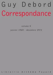 Correspondance, tome 4