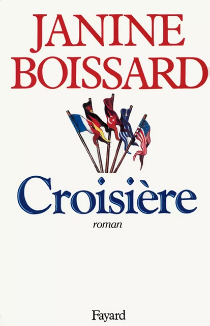 Croisière - Janine Boissard - Fayard