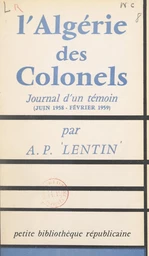 L'Algérie des colonels