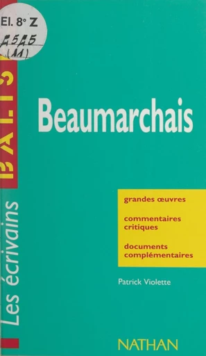 Beaumarchais - Patrick Violette - FeniXX réédition numérique