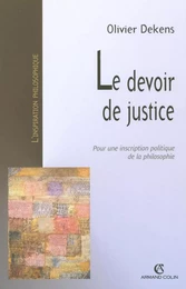 Le devoir de justice