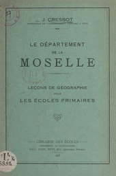 Le département de la Moselle