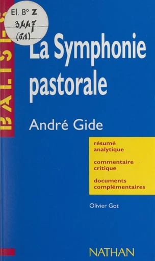 La symphonie pastorale - Olivier Got - FeniXX réédition numérique