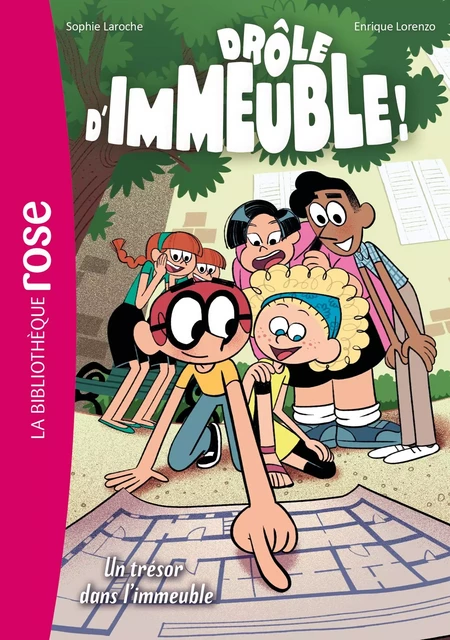 Drôle d'immeuble ! 03 - Un trésor dans l'immeuble - Hachette Livre - Hachette Jeunesse