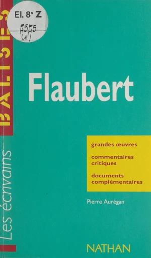 Flaubert - Pierre Aurégan - FeniXX réédition numérique