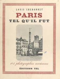 Paris tel qu'il fut