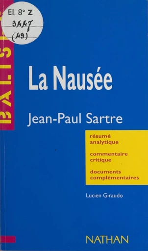 La nausée - Lucien Giraudo - FeniXX réédition numérique