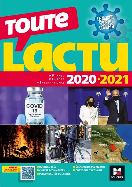 Toute l'actu 2020 - Sujets et chiffres clefs de l'actualité - 2021 mois par mois - Olivia Chevalier, Michel Derczansky, Pierre Savary, Adrien Tallent - Foucher