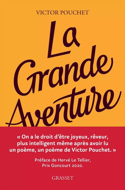 La grande aventure - Victor Pouchet - Grasset