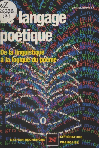 Le langage poétique - Daniel Briolet - FeniXX réédition numérique