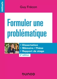 Formuler une problématique - 2e éd.