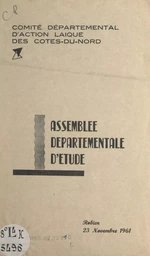 Assemblée départementale d'étude