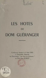 Les hôtes de Dom Guéranger