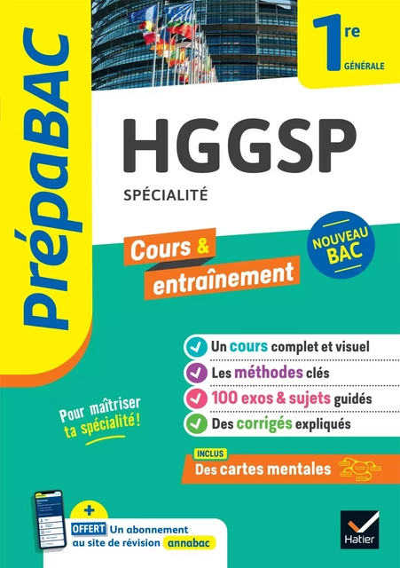 Prépabac - HGGSP 1re générale (spécialité) - Cécile Gaillard, Cécile Gintrac, Vanessa Mercier, Franck Rimbert, Frédéric Viénot, Laurent-Henri Van de Wandel - Hatier