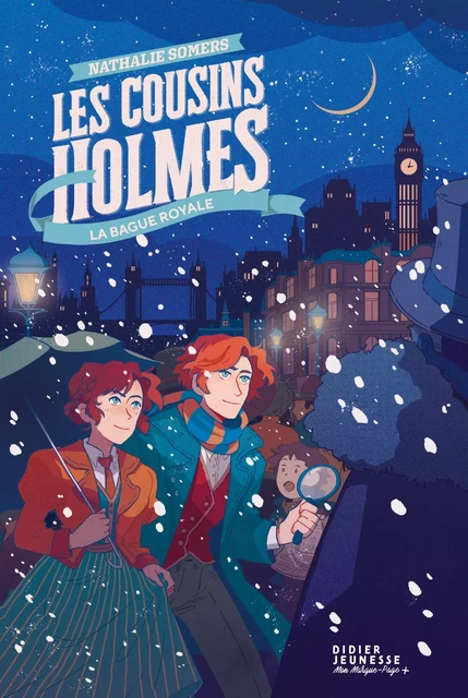 Les Cousins Holmes, tome 1 - La Bague royale - Nathalie Somers - Didier Jeunesse