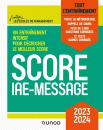 Score IAE-Message - 2022-2023