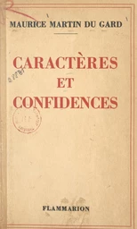 Caractères et confidences