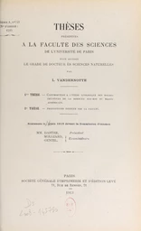 Contribution à l'étude géologique des roches éruptives de la bordure sud-est du massif armoricain