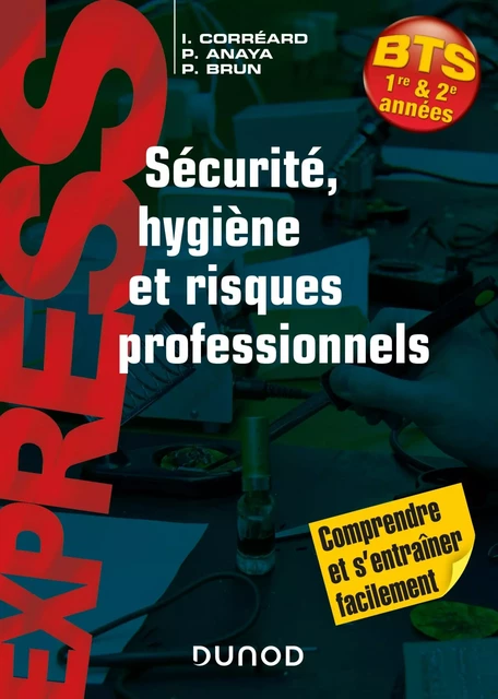 Sécurité, hygiène et risques professionnels - Isabelle Corréard, Patrick Anaya, Patrick Brun - Dunod