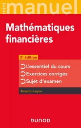 Mini-manuel - Mathématiques financières - 3e éd